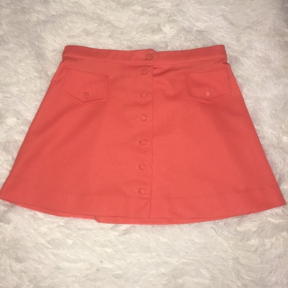 Dresses & Skirts - Orange mini skirt